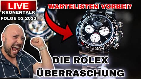 wartelisten rolex